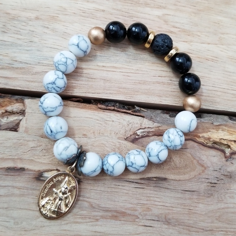 COPY - COPY - Guardian angel diffuser bracelet